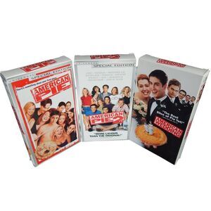 AMERICAN PIE 3pc VHS bundle American Pie, American Pie 2, & American Wedding